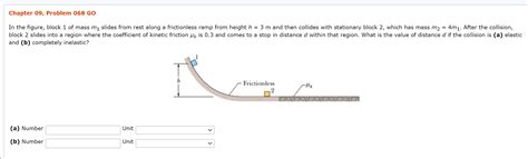 Solved Chapter 09 Problem 068 GO In The Figure Block 1 Of Chegg