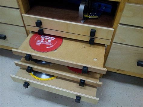 Table Saw Blade Storage Ideas Woodworking Projects And Plans