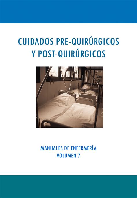 CUIDADOS DE ENFERMERÍA PRE QUIRÚRGICOS Y POST QUIRÚRGICOS EBOOK VV AA