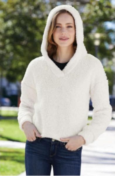 L132 Women S Sherpa Fleece Hoodie