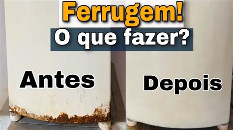 Como Consertar FERRUGEM Na Lavadora EM CASA GASTANDO POUCO YouTube