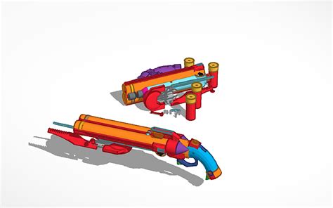 3d Design Super Shotgun Tinkercad