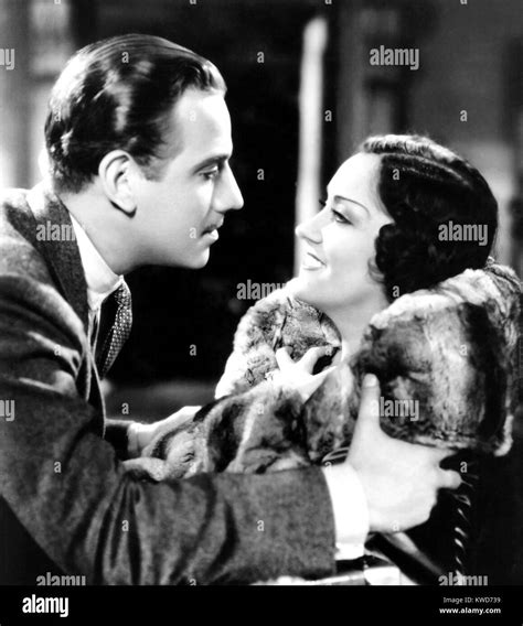 Tonight Or Never From Left Melvyn Douglas Gloria Swanson 1931 Stock