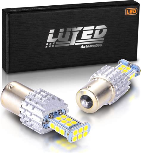 1156 Led Reverse Lights LUYED 2 X 1550 Lumens Extremely Bright 1156