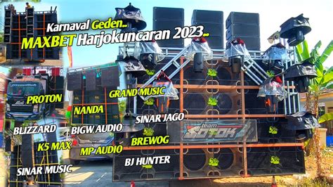 Hampir Komplit Daftar Sound System Karnaval Harjokuncaran 2023 Ada 43