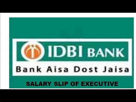 Recent Salary Slip Of IDBI Executive Salaryslip Idbiexecutive