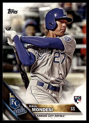 Topps Raul Mondesi Kansas City Royals Rookie Rc Baseball Card