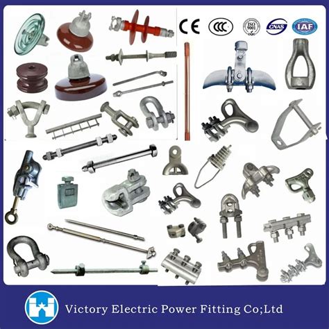 Wholesale Electric Power Fittings Pole Line Hardware 33kv Transmission