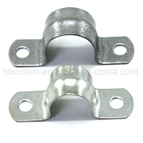 Pipe Fittings Metal Conduit Saddle Galvanised Clip High Quality