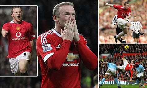 Wayne Rooney Becomes Only The Second Player To Score 100 Goals At One Premier League Ground