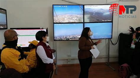 Puebla Atiende En Minutos Un Incendio Forestal As Opera El Centro