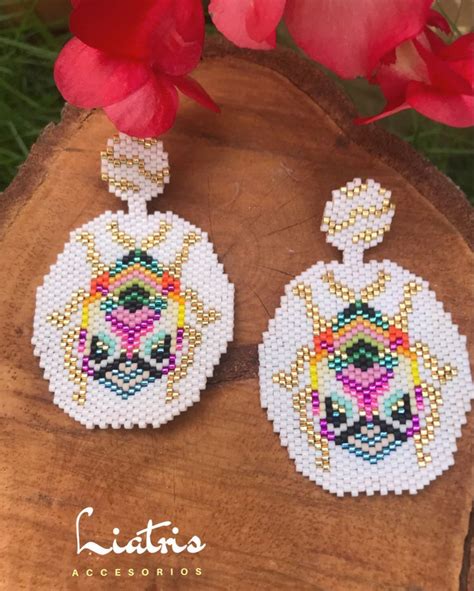 Pin De Mercy Lanman En Bead Patterns Manualidades Hacer Pulseras Bisuteria Patrones De