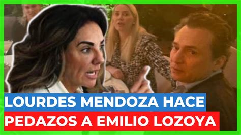 Eres Un Poco Hombre Lourdes Mendoza Tunde A Emilio Lozoya En