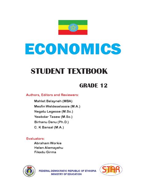 Economics Grade 12 Pdf Economies