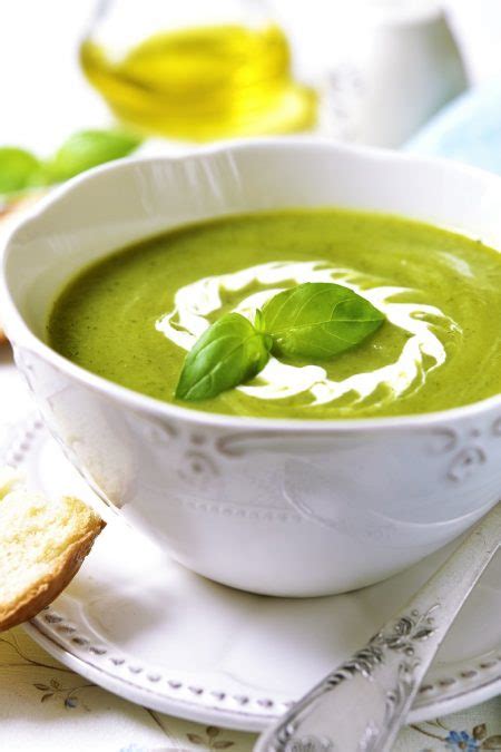 Creamy Basil Zucchini Soup Recipe Monica S Table