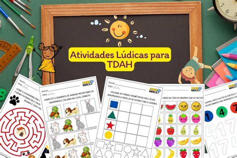 Atividades Para Tdah Psicologia - 10 Atividades Lúdicas para TDAH