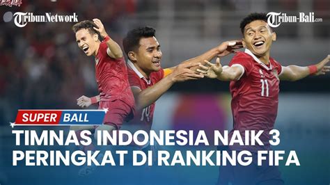 UPDATE TIMANS Kalahkan Turkmenistan Timnas Indonesia Naik 3