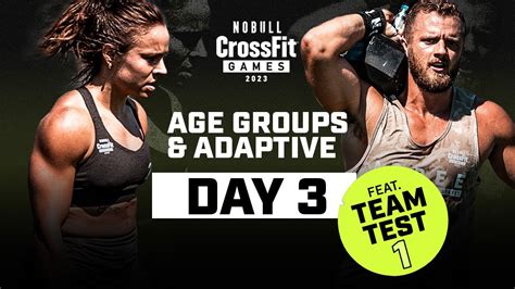 Day 3 Age Group And Adaptive — 2023 Crossfit Games Youtube