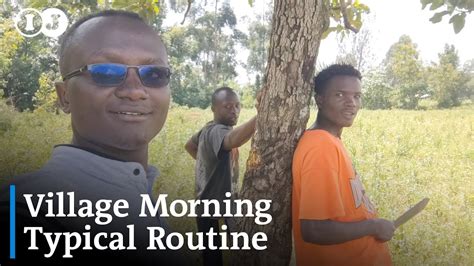 My African Village Morning Typical Routine In Bungoma Kenya Travel