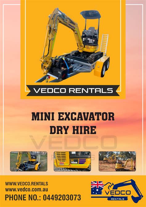 Mini Excavator And Digger Hire Rates Near Toowoomba Qld