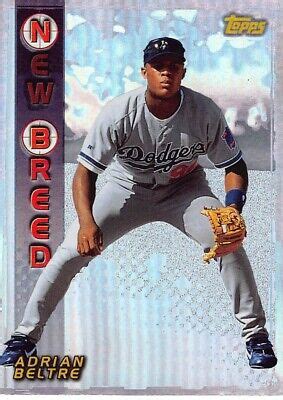 Topps Chrome Adrian Beltre New Breed Nb Nm Mt Los Angeles