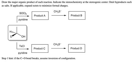 Solved Draw the major organic product of each reaction. | Chegg.com