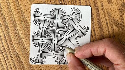 Create Stunning Zentangle Art With Crazy Huggins