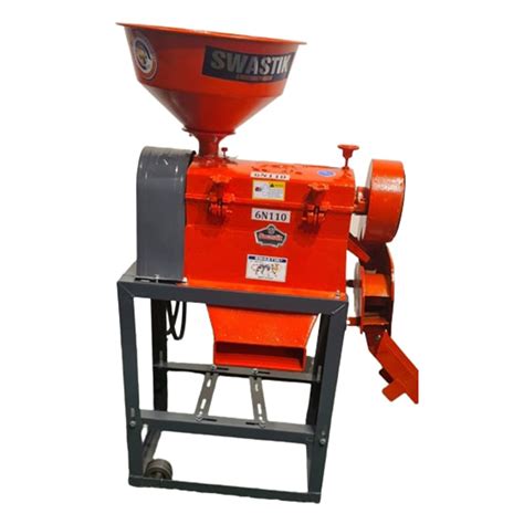 Huller Type Mini Rice Mill With Blower 6n110 Blower Vinglob Greentech Pvt Ltd