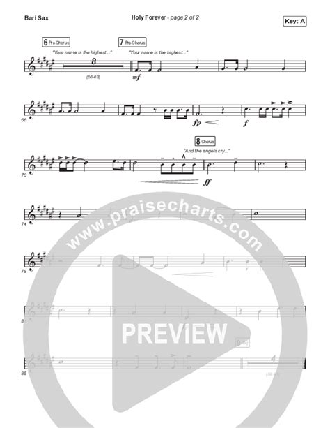 Holy Forever Worship Choir Sab Bari Sax Sheet Music Pdf Chris Tomlin