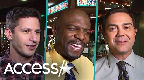 Brooklyn Nine Nines Andy Samberg Terry Crews Test Their Cop Chops