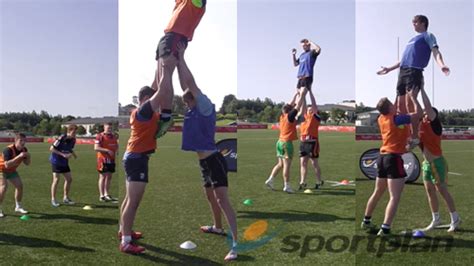 Reaction Lifts Lineout Rugby Drills Rugby Coaching Sportplan