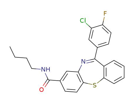 Cas No Dibenzo B F Thiazepine Carboxamide N Butyl