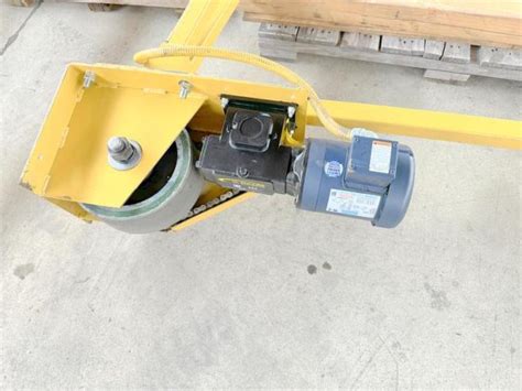 Spanco Ton Gantry Crane Powered Trackless Wheel Travel Kone Crane