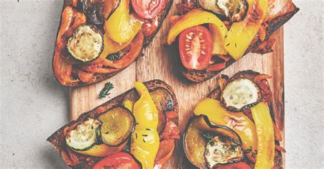 Recette Facile De Bruschettas Aux L Gumes Marie Claire