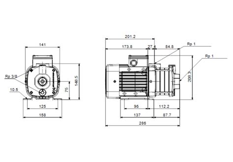 Pompe Grundfos CM1 2 A R A E AVBE C A A N 96935383