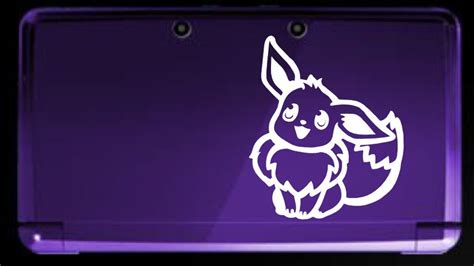 Eevee V2 Vinyl Decal Pokemon Vinyl Decal Gamer T Car Etsy