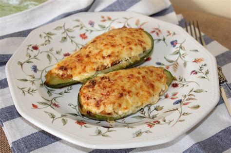 Cocinando Entre Dos Mares Calabacines Rellenos De Pollo