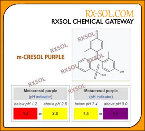 M Cresol Purple Marine Chemicals Tank Cleaning Chemicals Water