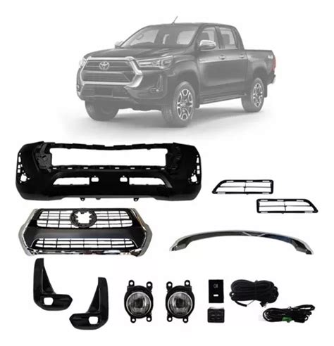 Kit Parachoque Dianteiro Hilux Pickup 2021 2022 Srv Srx MercadoLivre