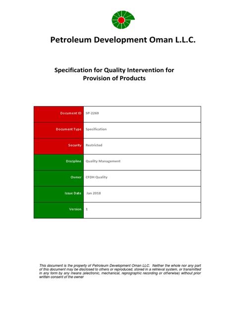 SP 2269 | PDF | Reliability Engineering | Specification (Technical ...