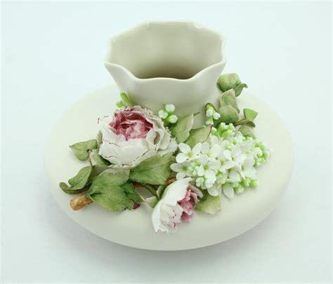 Низкая ваза для цветов Мелодия-5 купить в магазине фарфора Mivans!