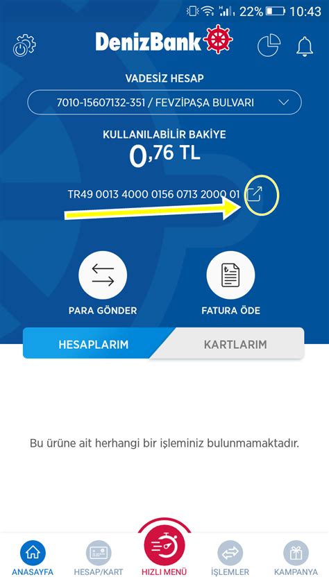 Denizbank IBAN No Sorgulama Öğrenme ve Hesaplama 2023 Devlet