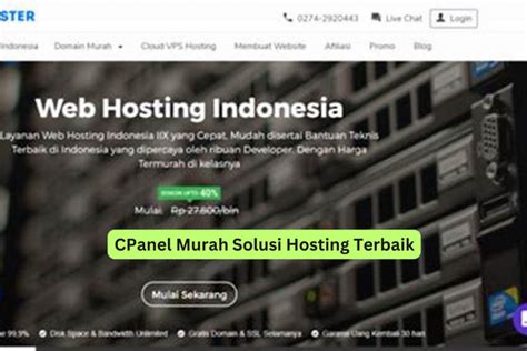 Cpanel Murah Solusi Hosting Terbaik