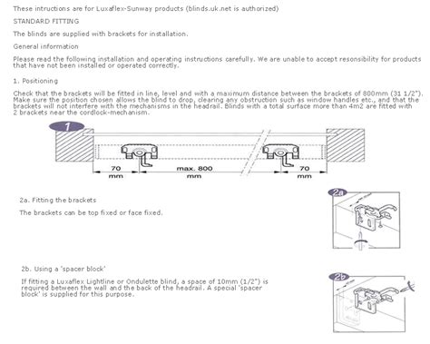 General Install Guide for Venetian Blinds