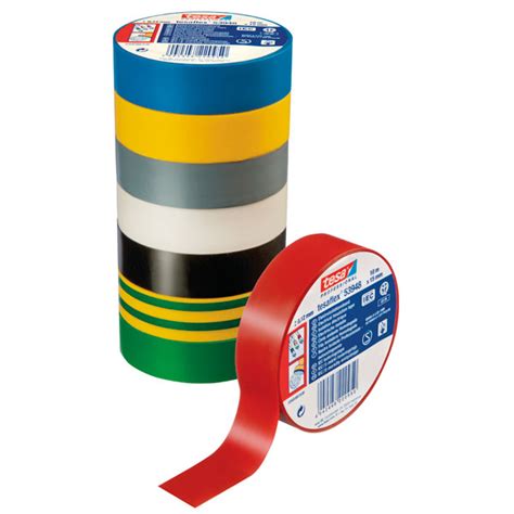 Tesa Tesaflex Pvc Electrical Insulation Tape Mm X M White