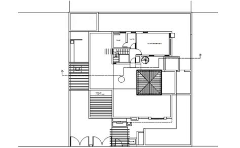 Drawings Details Of House 2d View Layout Plan Autocad Software File