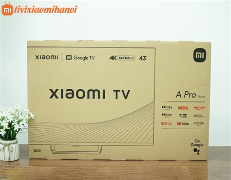 Tivi Xiaomi A Pro 43 inch 4K Hàng Chính Hãng Bảo Hành 24 Tháng Toàn