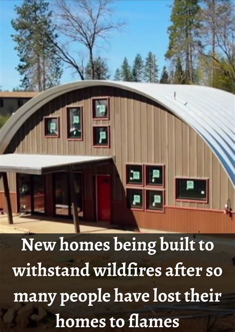 New Homes Being Built To Withstand Wildfires After So Many People Have