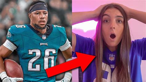 Giants Fan Reaction To Saquon Barkley Signing With Eagles Youtube