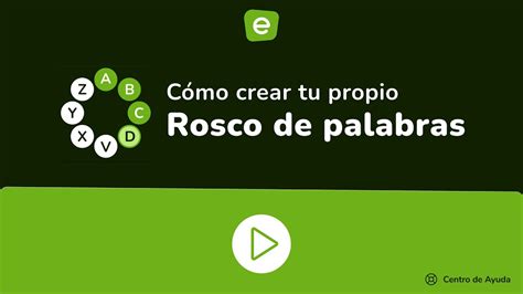 C Mo Crear Tu Propio Rosco De Palabras En Educaplay Youtube